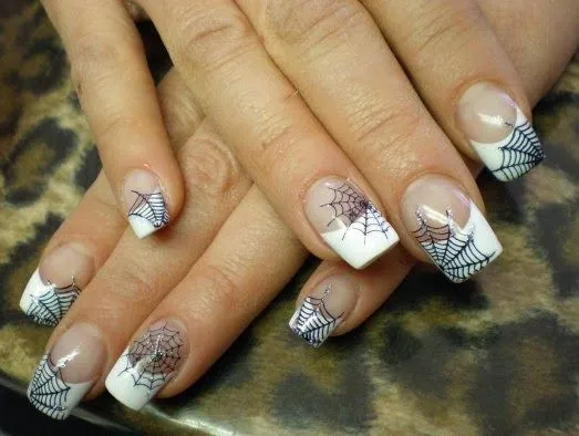 MuyAmeno.com: Uñas Decoradas con Telarañas, parte 1