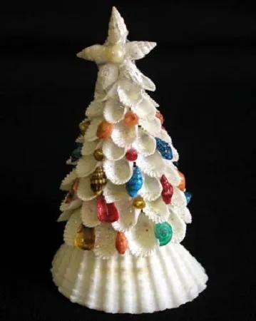 MuyVariado.com: Cómo Hacer un Árbol de Navidad con Conchas Marinas ... MuyVariado.com: Cómo Hacer un Árbol de Navidad con Conchas Marinas ...