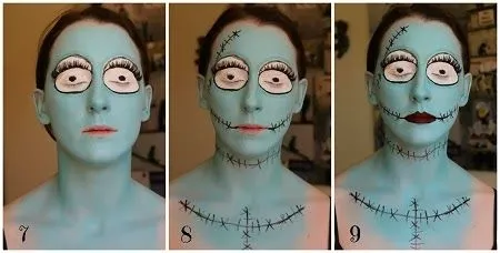MuyVariado.com: Caras Pintadas para Halloween, Diseño Muerto Viviente MuyVariado.com: Caras Pintadas para Halloween, Diseño Muerto Viviente