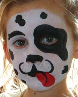 MuyVariado.com: Caritas Pintadas, Diseño Dálmata, Paso a Paso ... MuyVariado.com: Caritas Pintadas, Diseño Dálmata, Paso a Paso ...