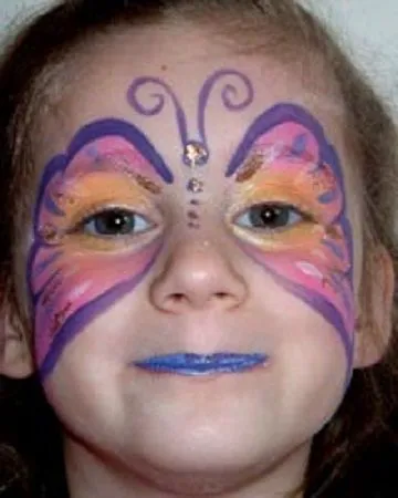 MuyVariado.com: Cómo Hacer Caritas Pintadas, Diseño Mariposa MuyVariado.com: Cómo Hacer Caritas Pintadas, Diseño Mariposa