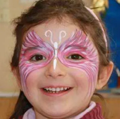 MuyVariado.com: Caritas Pintadas, Diseño Mariposa, Paso a Paso ...