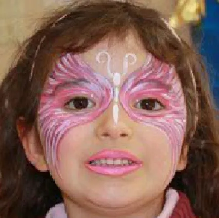 MuyVariado.com: Caritas Pintadas, Diseño Mariposa, Paso a Paso ... MuyVariado.com: Caritas Pintadas, Diseño Mariposa, Paso a Paso ...