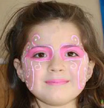 MuyVariado.com: Caritas Pintadas, Diseño Princesa, Paso a Paso ...