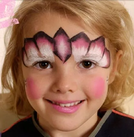 MuyVariado.com: Caritas Pintadas, Diseño Princesa Rosa, Paso a ...