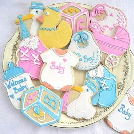 MuyVariado.com: Galletas para Baby Shower, Ideas Bonitas