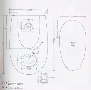 MuyVariado.com: Zapatos para Bebes, Moldes Faciles de Hacer, Ideas ...