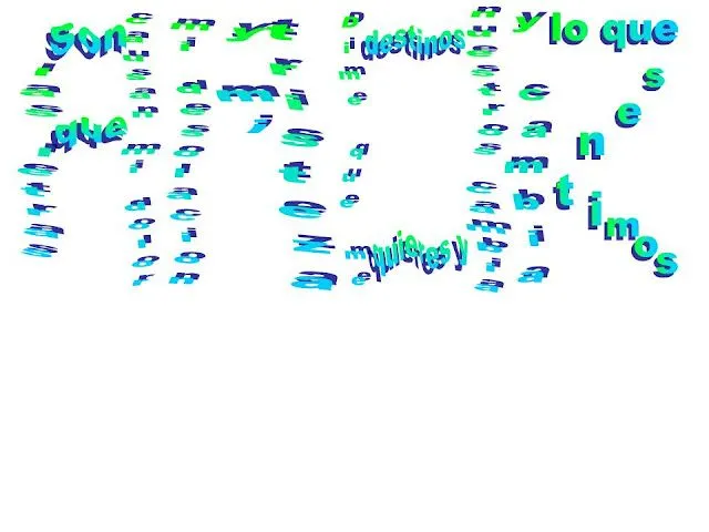 MY Blogger xD: Caligramas