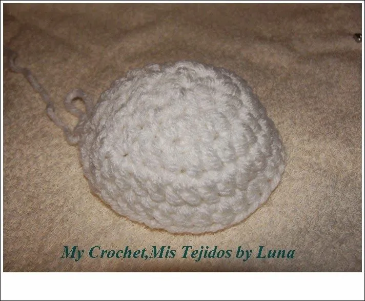 My Crochet , Mis Tejidos by Luna: Patron de el Gorro Pitufo :) My Crochet , Mis Tejidos by Luna: Patron de el Gorro Pitufo :)