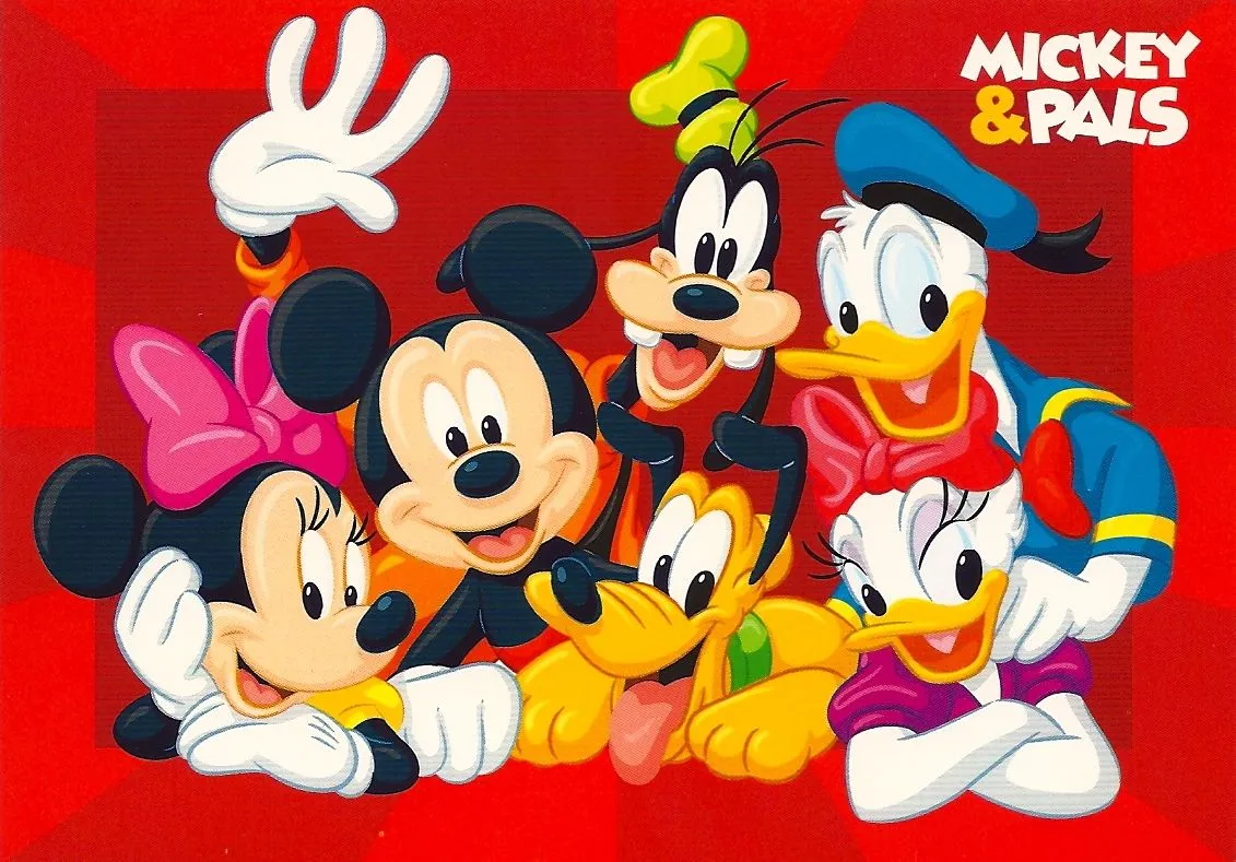 My Favorite Disney Postcards: MIckey and Pals My Favorite Disney Postcards: MIckey and Pals