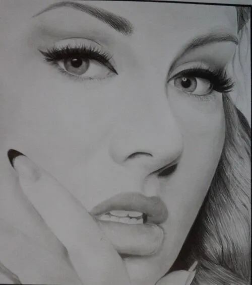 My Freedom♈ on Twitter: "Mi dibujo de Adele en carboncillo y ... My Freedom♈ on Twitter: "Mi dibujo de Adele en carboncillo y ...
