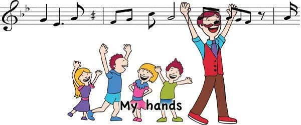 My hands. Canción para bailar en inglés con los niños My hands. Canción para bailar en inglés con los niños