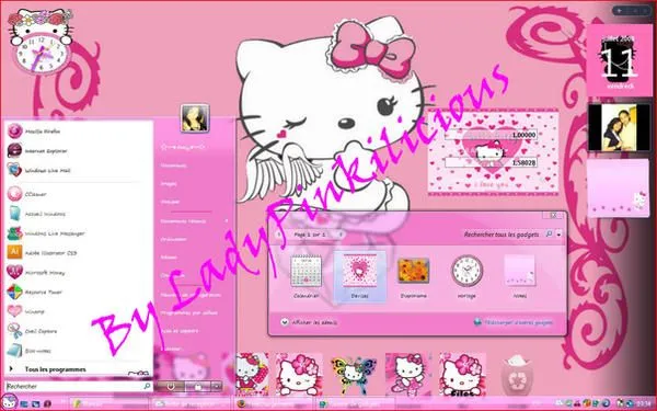 My Hello Kitty Theme for Windows 7 Starter by LadyPinkilicious on ...