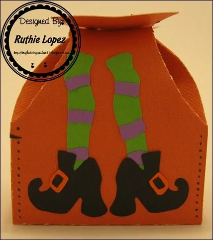 My hobby = My Art: Favor Gift Box/Dulcero Reto # 6 Halloween My hobby = My Art: Favor Gift Box/Dulcero Reto # 6 Halloween