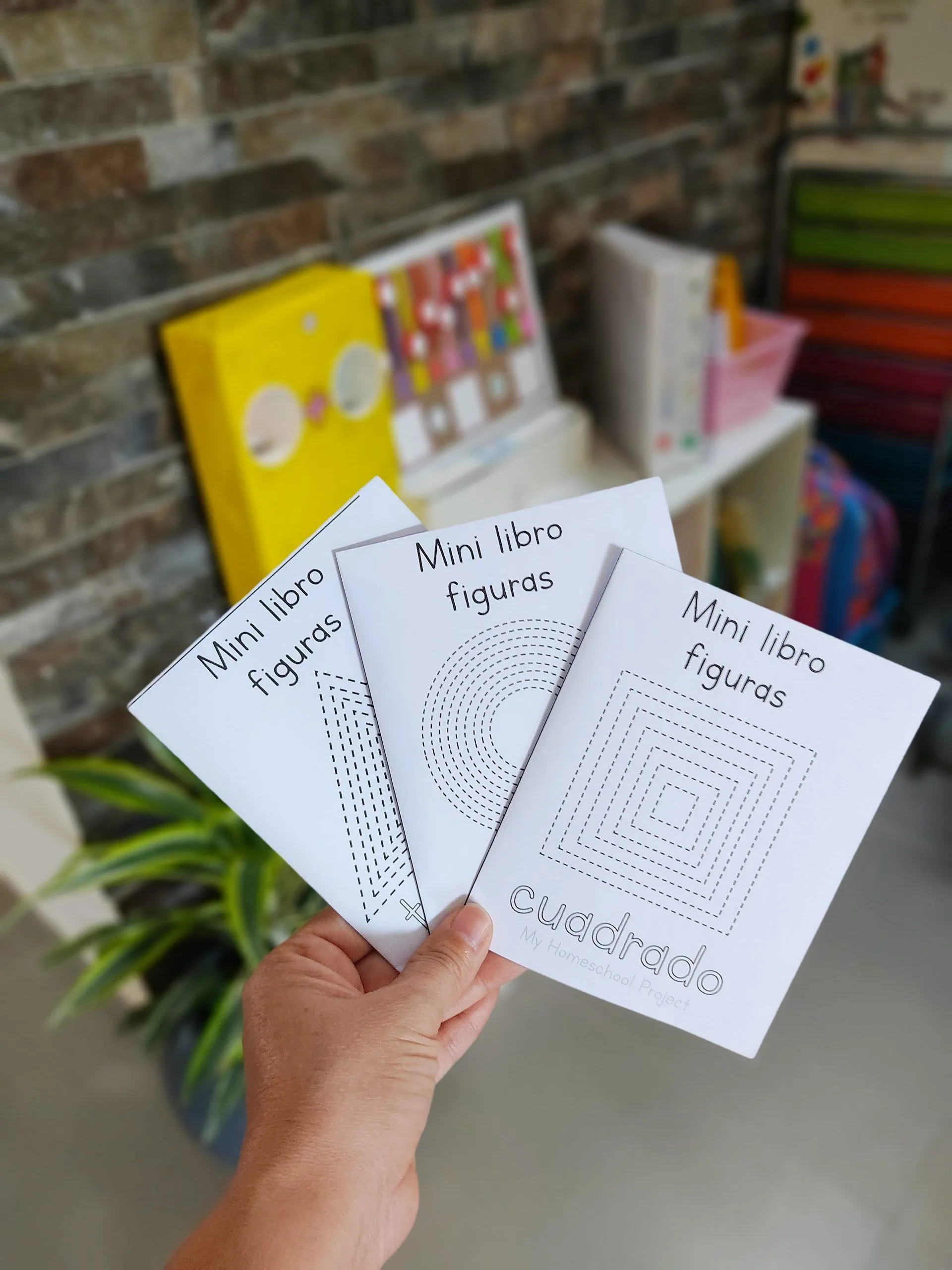 My Homeschool Project Mini libros de figuras geométricas para preescolar My Homeschool Project Mini libros de figuras geométricas para preescolar