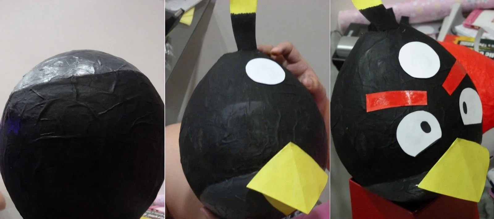 My Little Diary: ~ Handicraft - Angry Bird Pinatas My Little Diary: ~ Handicraft - Angry Bird Pinatas