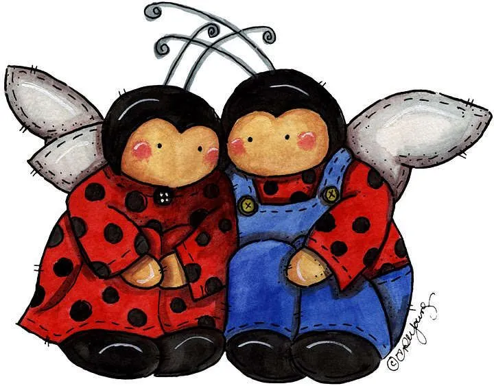 My Little House Silvita Blanco, Arte Lady bugs | Vaquitas de San ...