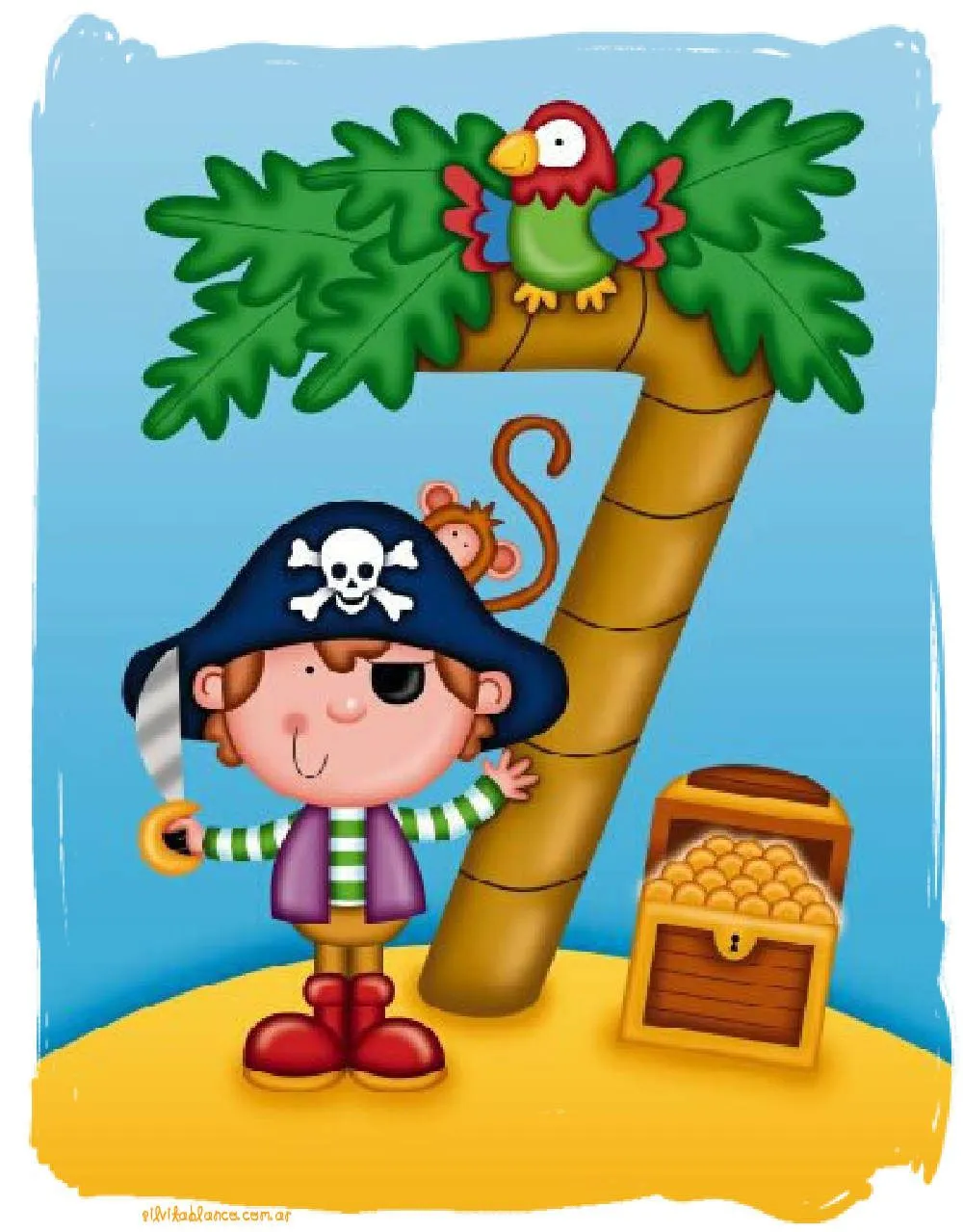 Piratas infantiles imágenes - Imagui