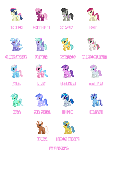 My little little Pony by VegaNya on DeviantArt