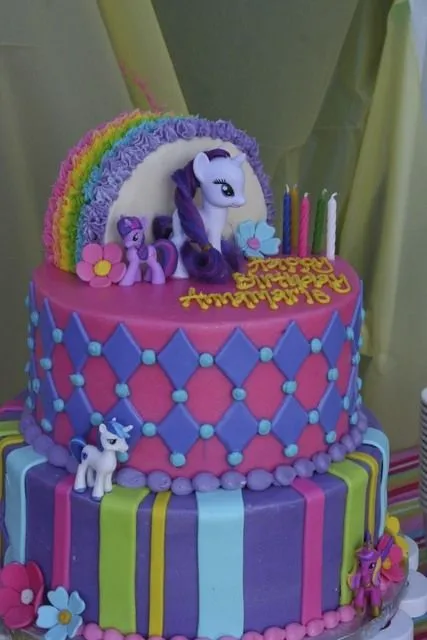 My Little Pony and Rainbows Birthday Party Ideas | Pastel De Poni ... My Little Pony and Rainbows Birthday Party Ideas | Pastel De Poni ...