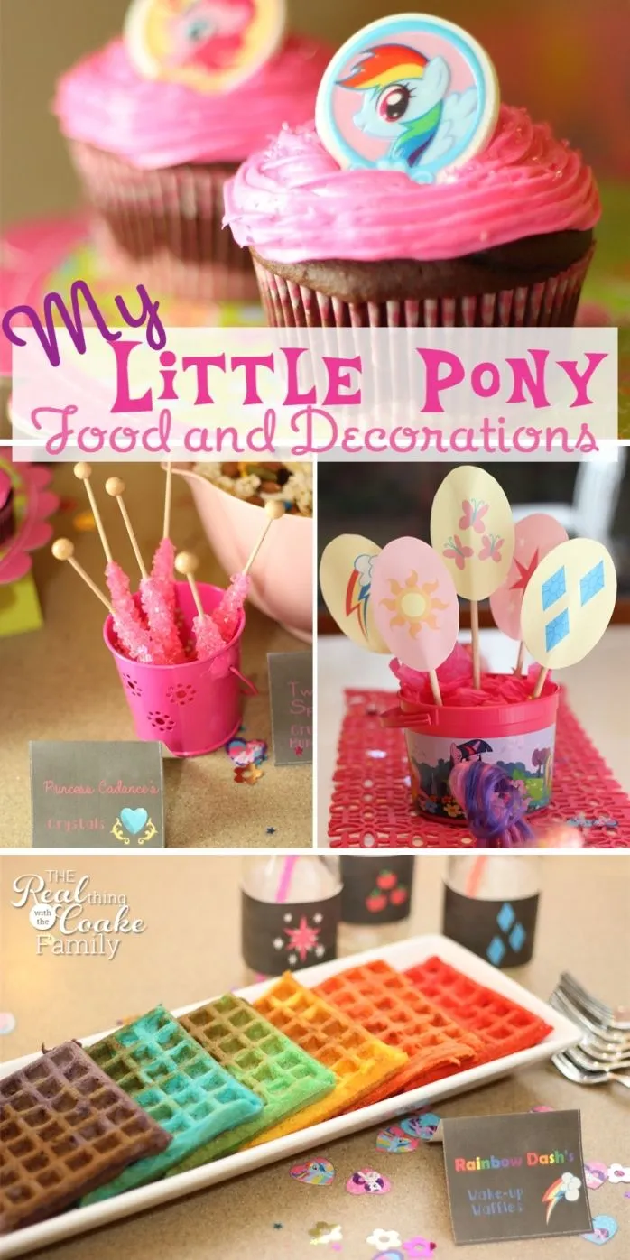My Little Pony Birthday Party ~ Food and Decorating Ideas » The ...