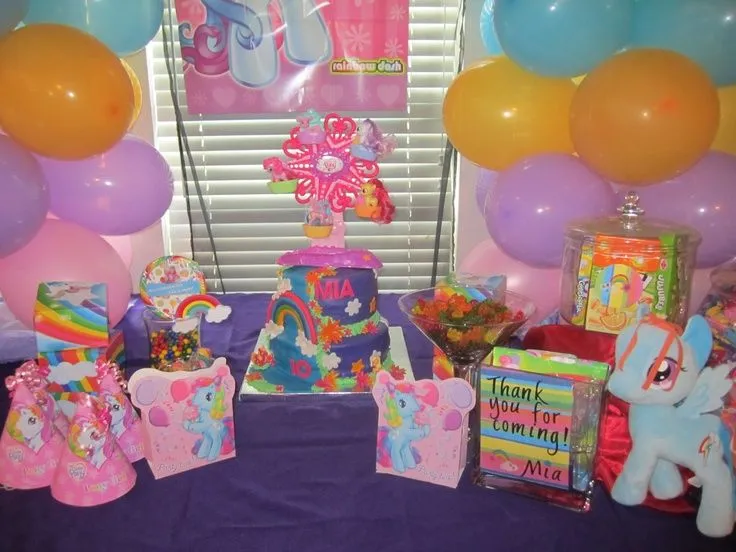 my little pony party | Ideas para el Cumpleaños nro.2 de Paloma ...