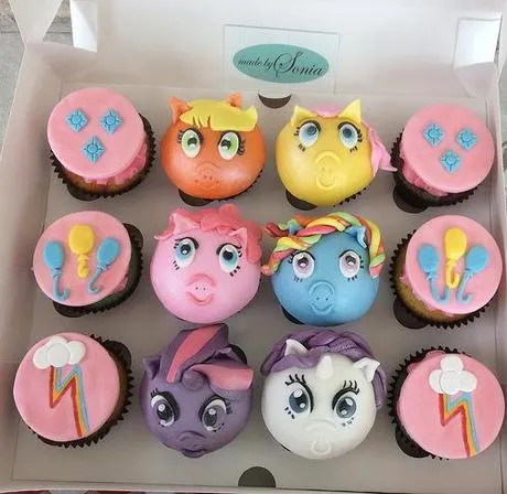 My Little Pony Cupcakes - Paperblog