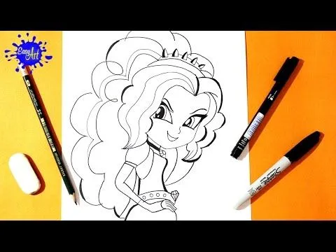 My little pony - Como dibujar Adagio Dazzle - Equestria Girls ...