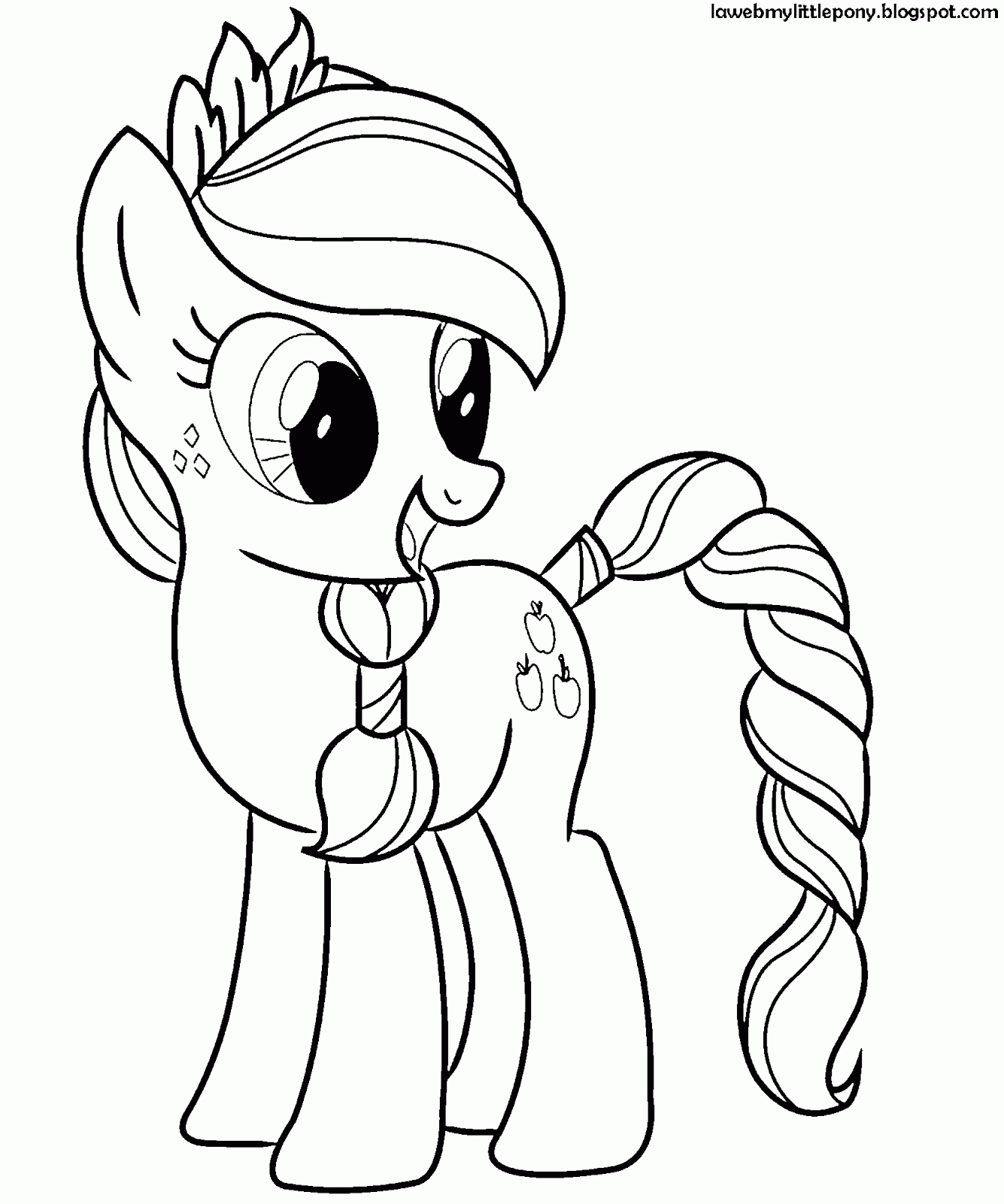 My Little Pony: Dibujos para colorear de Applejack de My Little Pony My Little Pony: Dibujos para colorear de Applejack de My Little Pony