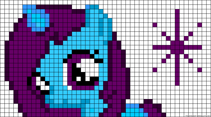 My Little Pony perler bead pattern | punto de cruz: ponys y ...