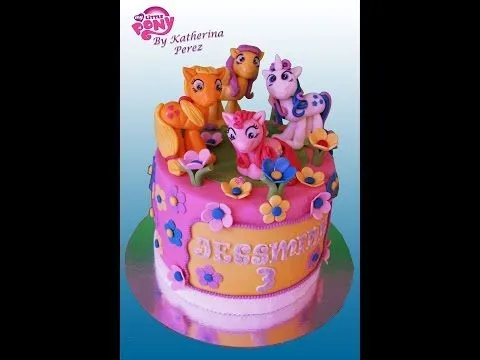 MY LITTLE PONY TORTA 3/ MY LITTLE PONY CAKE 3 - YouTube