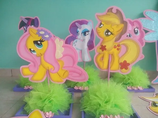 My little pony...centros de mesa | fomi...Tere Silva | Pinterest My little pony...centros de mesa | fomi...Tere Silva | Pinterest