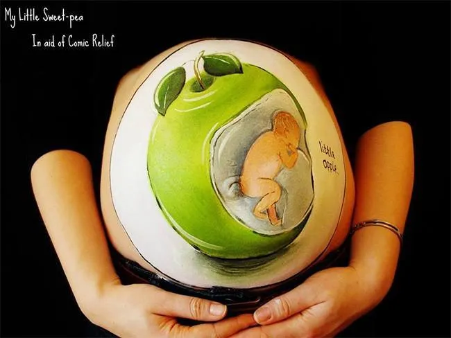 My Little Sweet Pea: aprovechando la barriga de la embarazada para ...