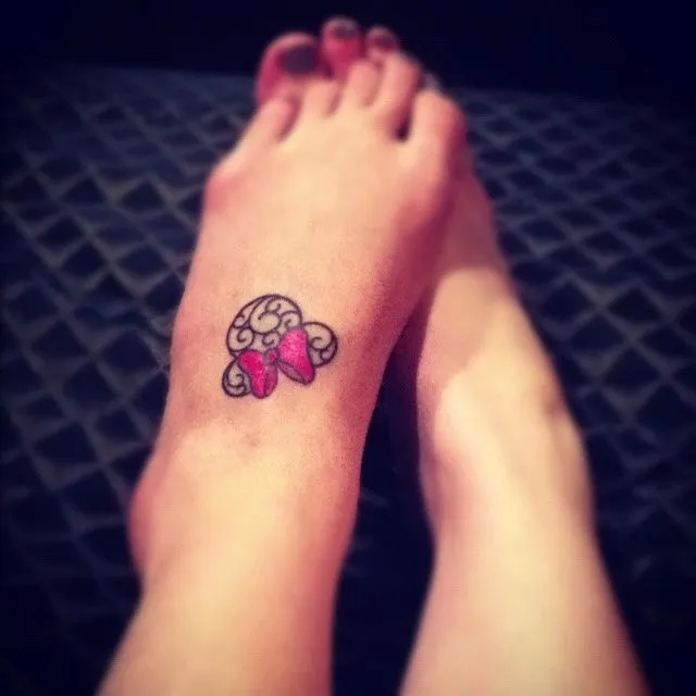 My Minnie mouse tattoo!!! Almost healed!!! | Tattoos!/Piercings ... My Minnie mouse tattoo!!! Almost healed!!! | Tattoos!/Piercings ...