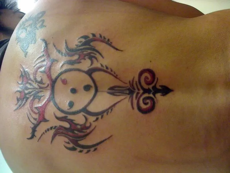 My Naruto Cursed Seal/Sharingan Tattoo. | Good stuff. Inky ... My Naruto Cursed Seal/Sharingan Tattoo. | Good stuff. Inky ...