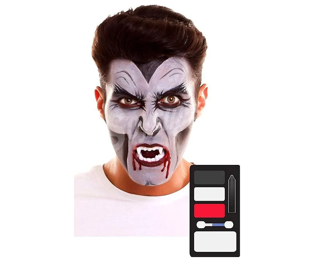 My other me Set de maquillaje de vampiro para adulto, My other me Set de maquillaje de vampiro para adulto,