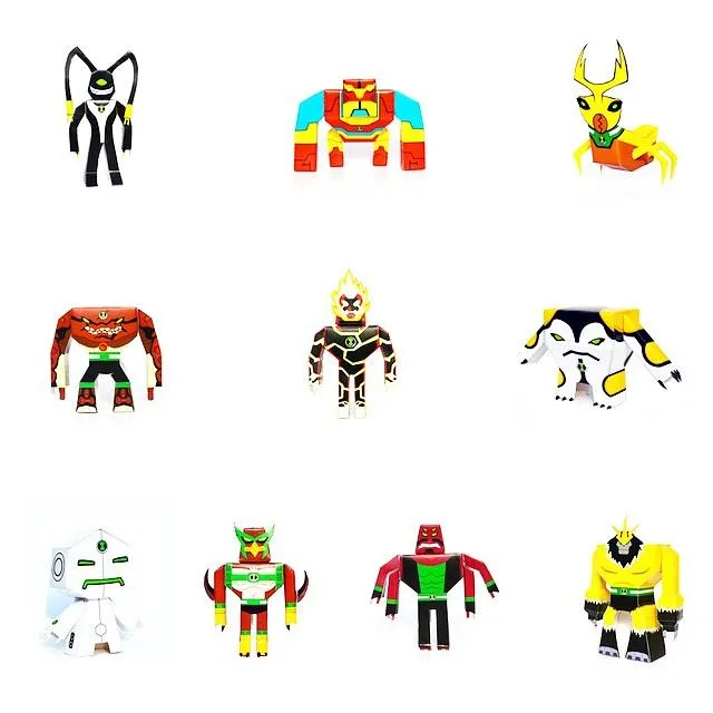 My #papertoy project for Cartoon Network Latin America Ben… | Flickr