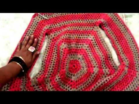 CHALECO REDONDO A CROCHET 3 DE 3 PARTE FINAL - YouTube