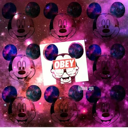 My swag (by me *--*) @flavie-sgn copyright | We Heart It | obey ...