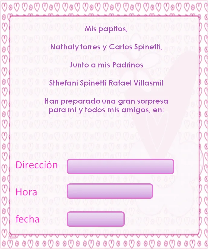 My World: Colección de Tarjetas de Invitación para eventos de ...