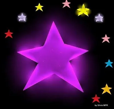 Estrellas color morado - Imagui