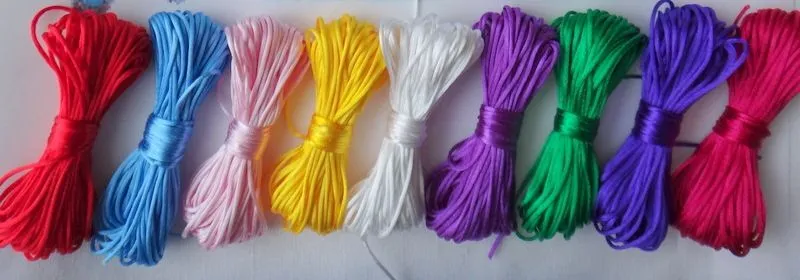 MYC: Hilo cola de rata o Satin Rat Tail Cord MYC: Hilo cola de rata o Satin Rat Tail Cord