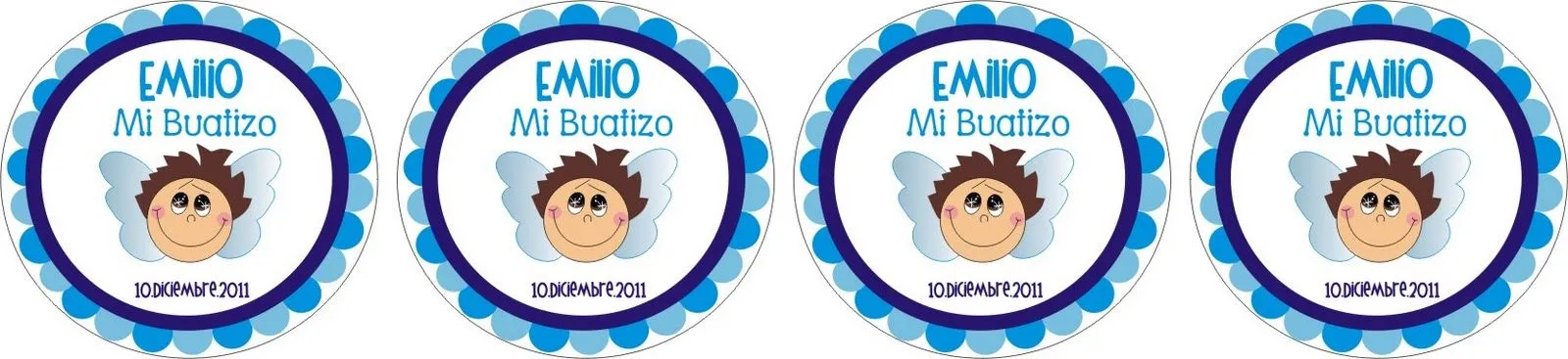 Myruchis: Centros de Mesa Bautizo (Angel bb)