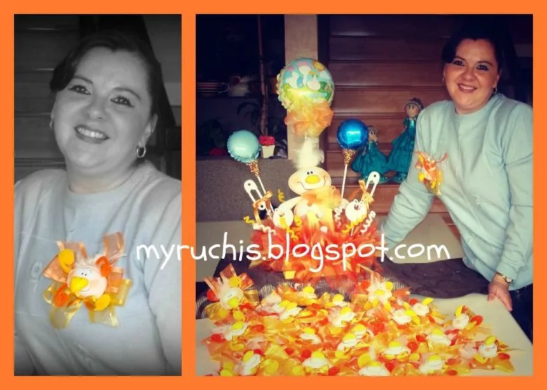 Myruchis: Recuerdos para Baby Shower. Patitos