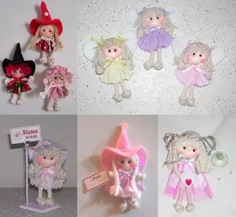 Souvenir en tela para nacimiento - Imagui