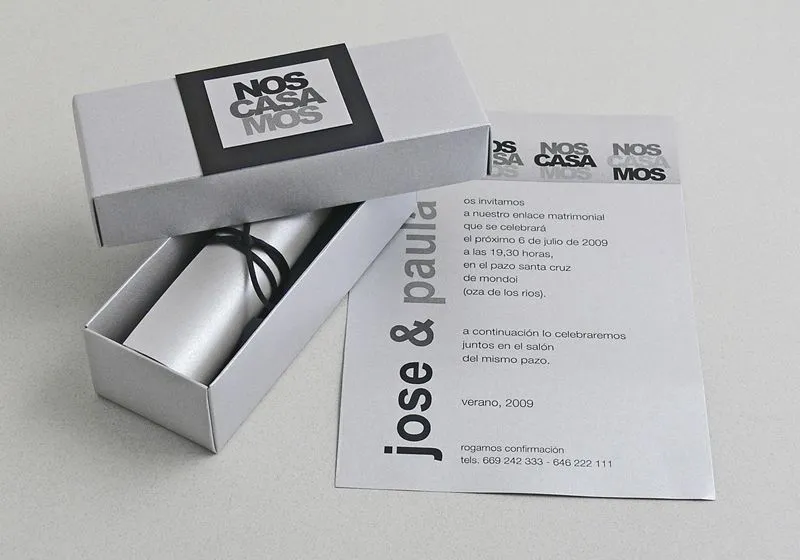 Nº189 Modelo 3404-E Invitaciones de boda en Caja | elevento
