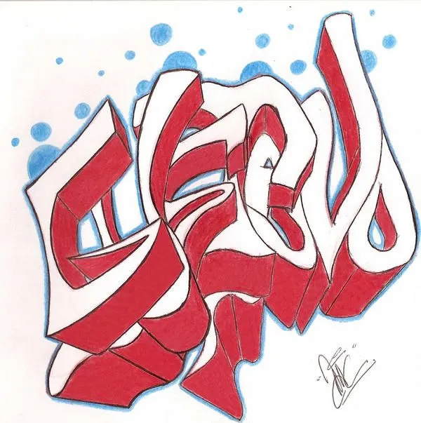 Nac Graffiti 12 'Gustavo' by NacFQ on DeviantArt Nac Graffiti 12 'Gustavo' by NacFQ on DeviantArt
