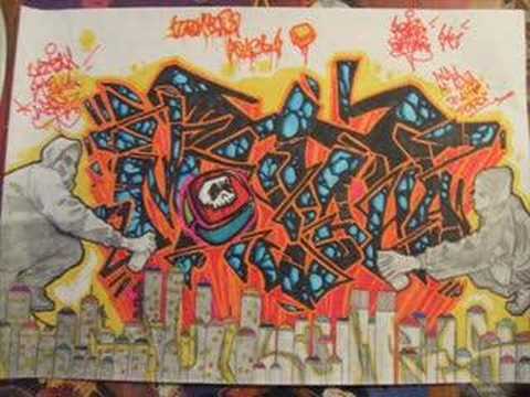 nach palabras en graffitis - YouTube
