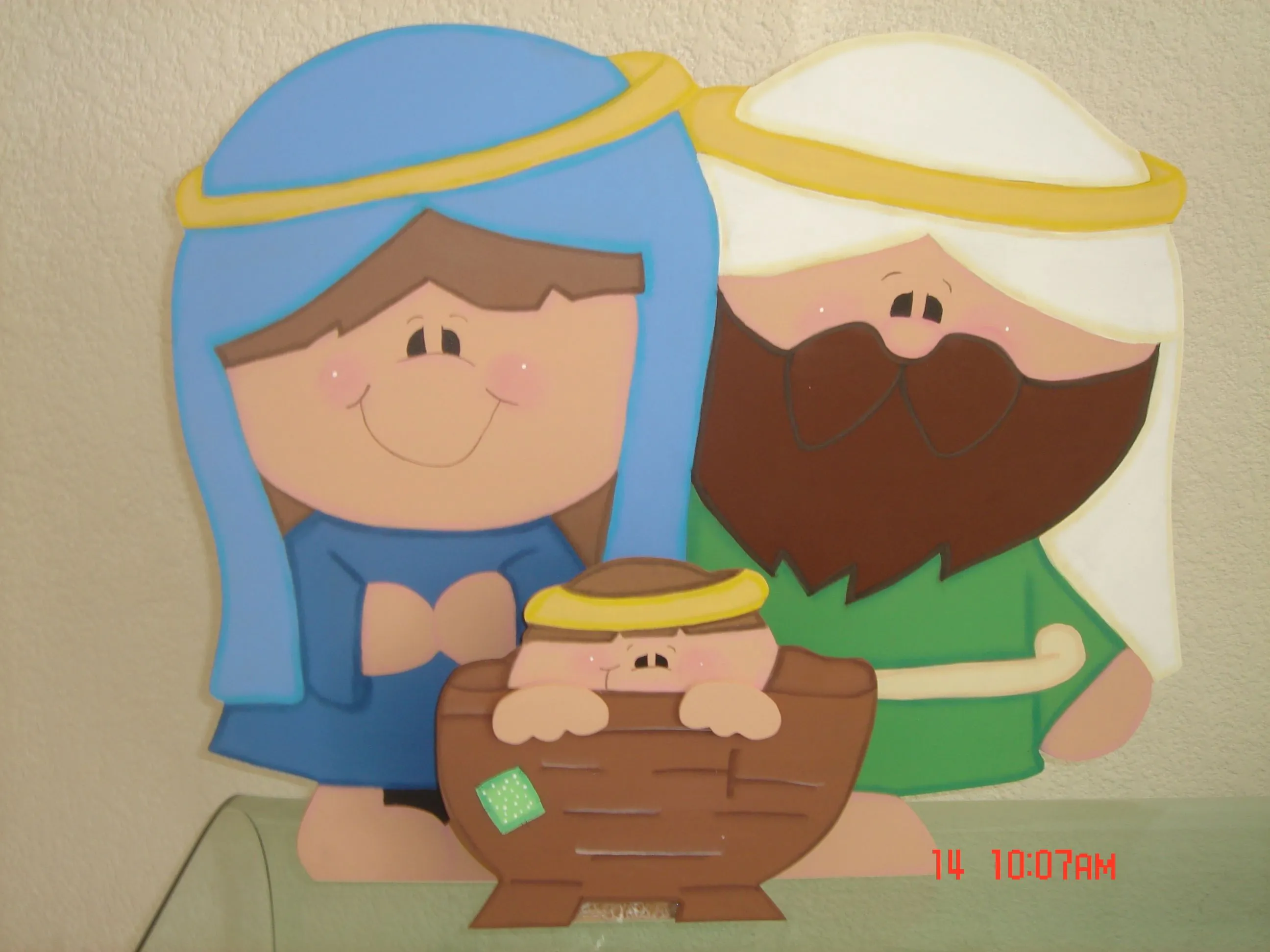 Nacimiento navideño en foami - Imagui
