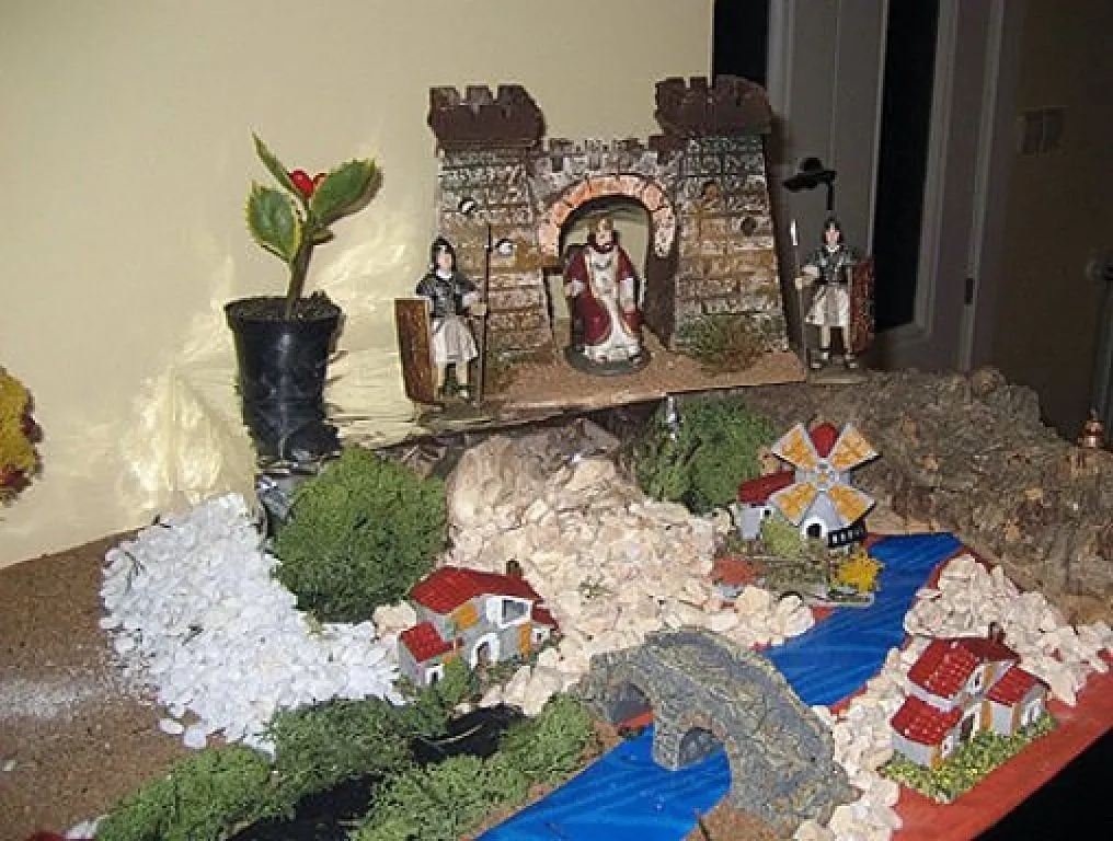 como hacer un pesebre (2) | Aprender manualidades es facilisimo.